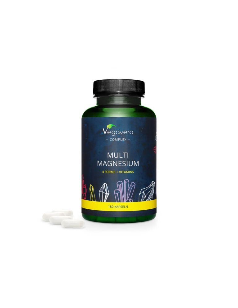 Multi Magnesium Мулти магнезий с витамини В2 и В6 180 капсули от Vita Yana