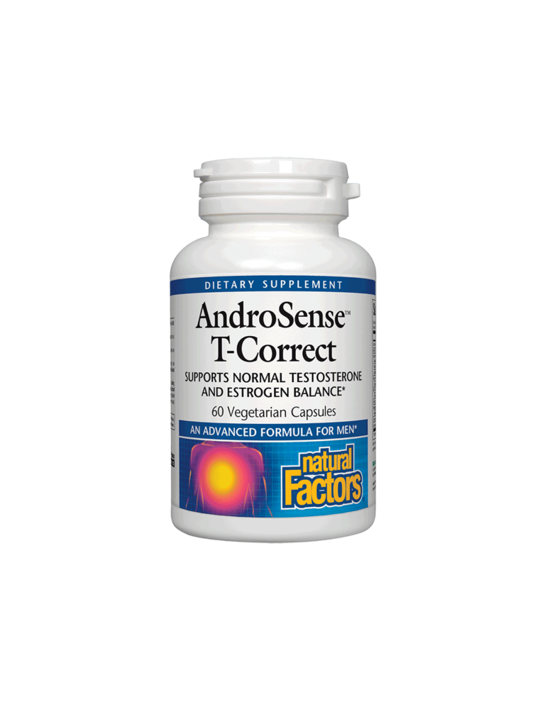 Natural Factors AndroSense™ T-Correct /Тестостерон & естроген баланс формула/ x 60 капсули от Vita Yana