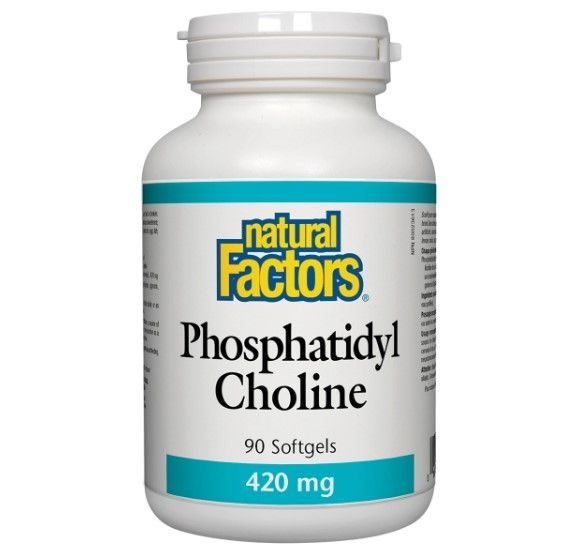 Natural Factors Phosphatidyl-Choline 420мг х90 софтгел капсули от Vita Yana