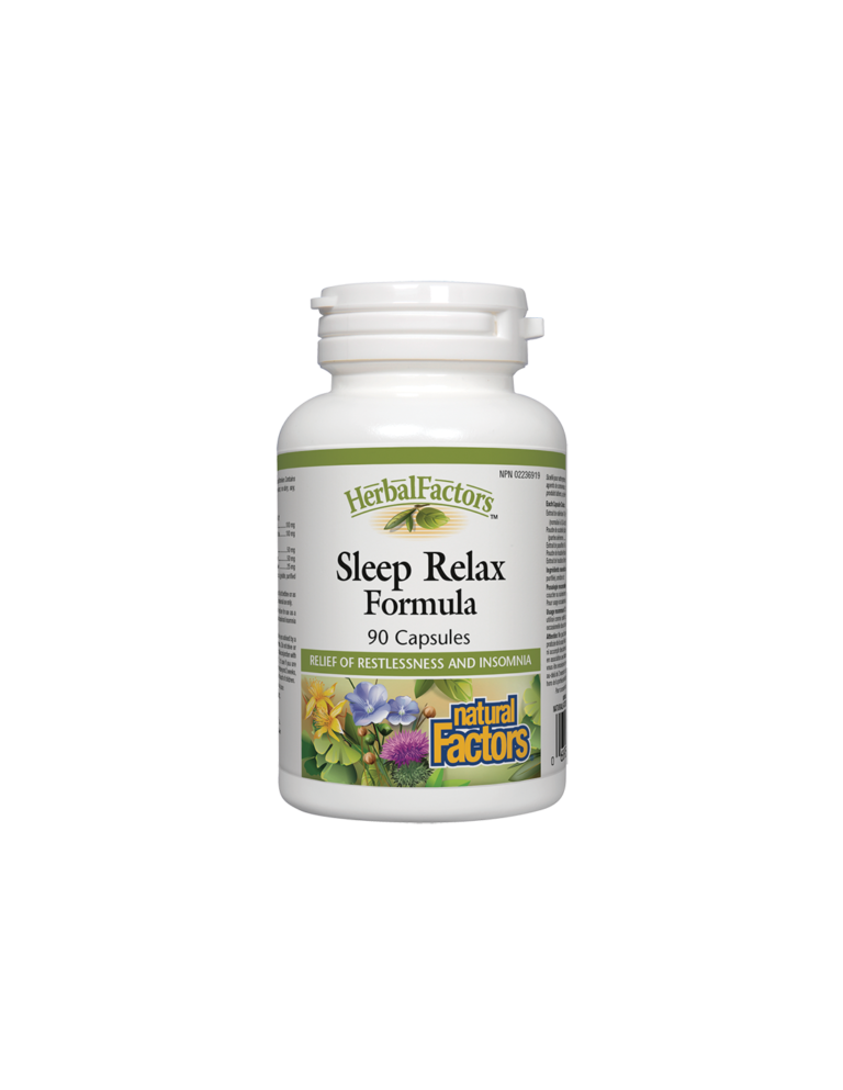 Natural Factors Sleep Relax Formula / Формула за спокоен сън х 90 капсули от Vita Yana