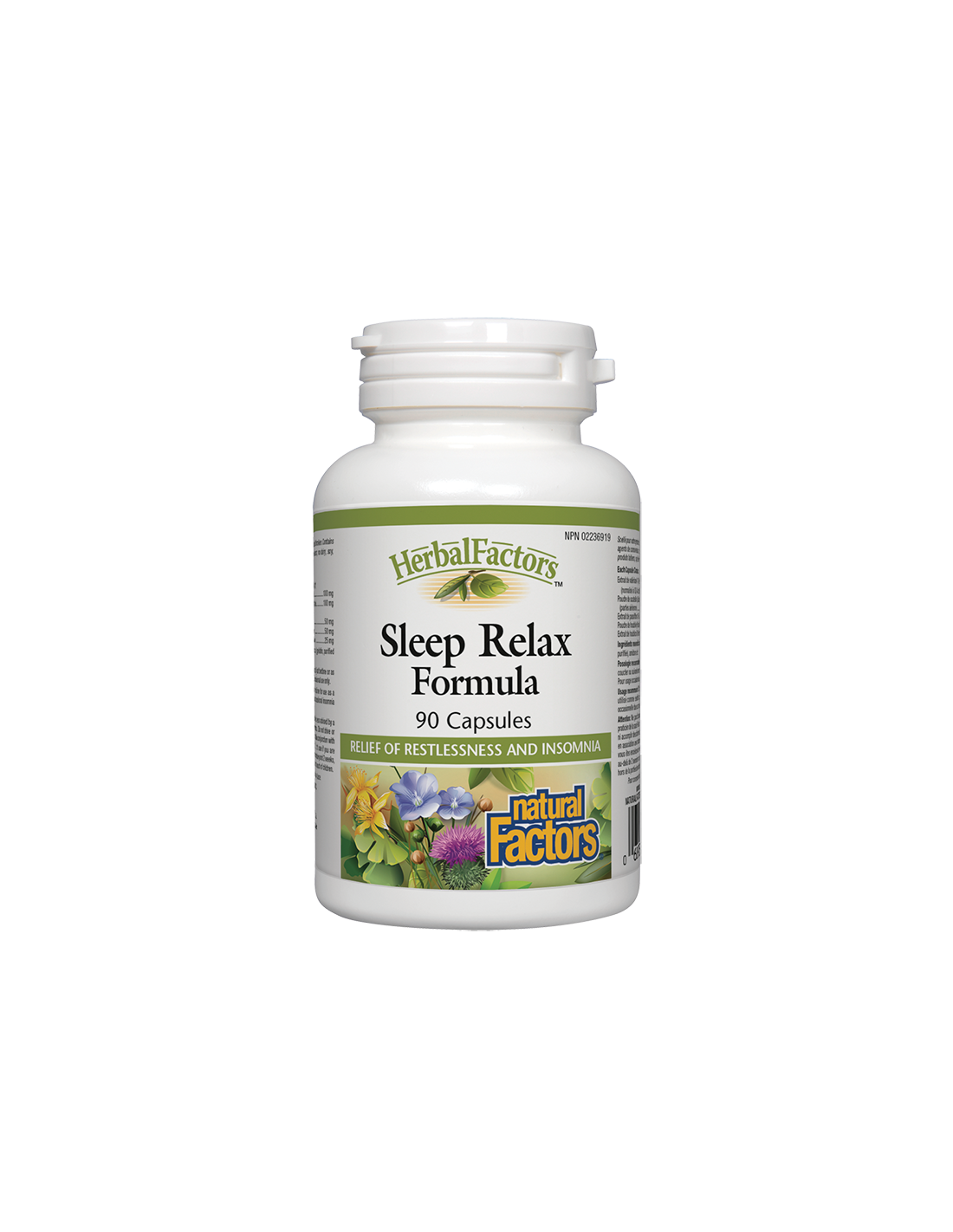 Natural Factors Sleep Relax Formula / Формула за спокоен сън х 90 капсули | Vita Yana Natural Factors Sleep Relax Formula / Формула за спокоен сън х 90 капсули от Vita Yana