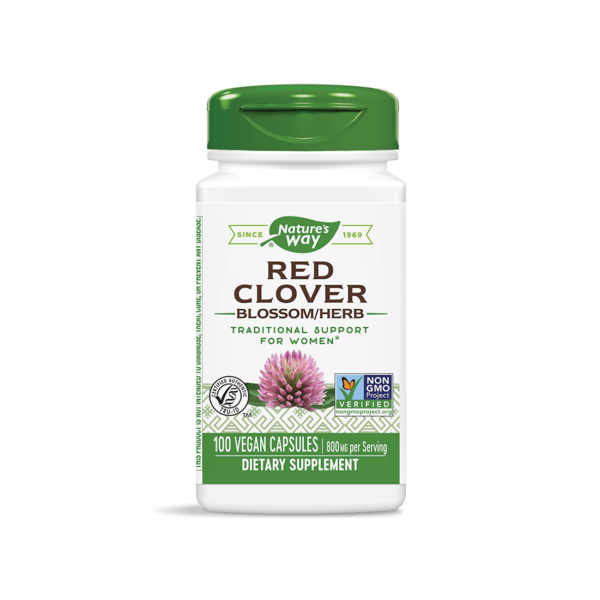 Nature’s Way Red Clover Blossom Herb/ Червена детелина (цвят и билка) 400 mg х 100 капсули от Vita Yana