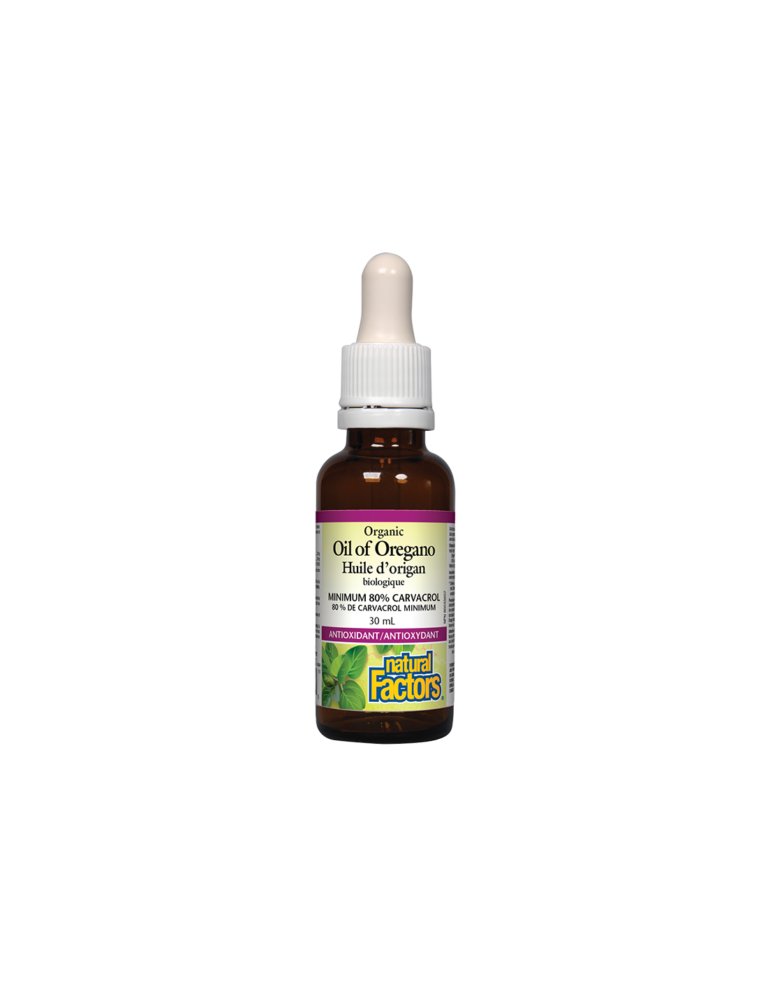 Oil of Oregano Organic Риган органик (масло) 30 mg х 30 ml/ 187 дози от Vita Yana