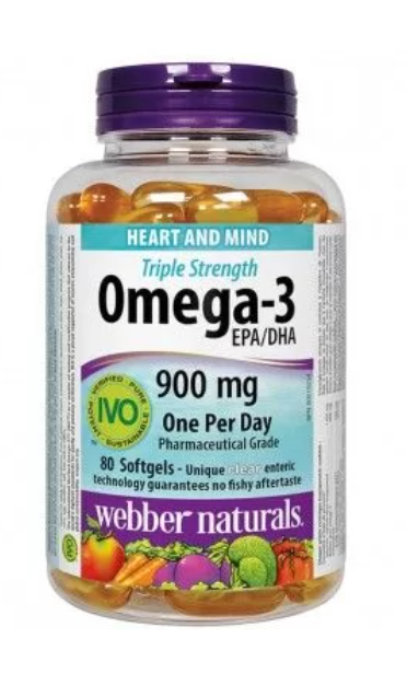 Omega-3 Triple Strenght (Тройна концентрация) x 80 софтгел капсули от Vita Yana