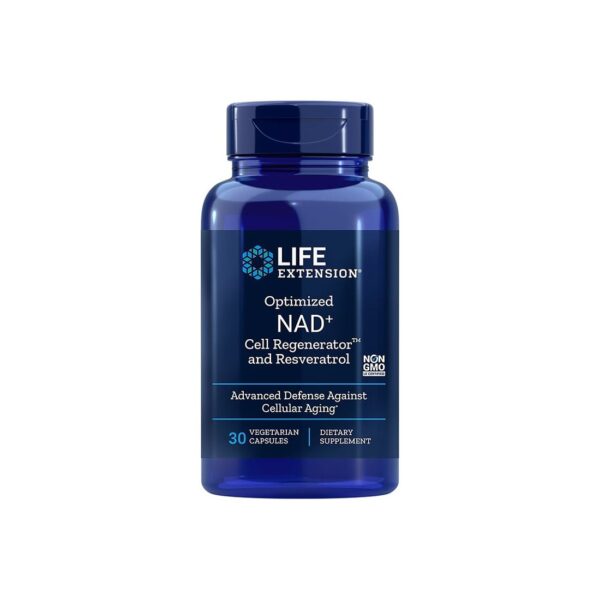 Optimized NAD+ Cell Regenerator™ and Resveratrol Никотинамид Рибозид и Ресвератрол 30 капсули от Vita Yana