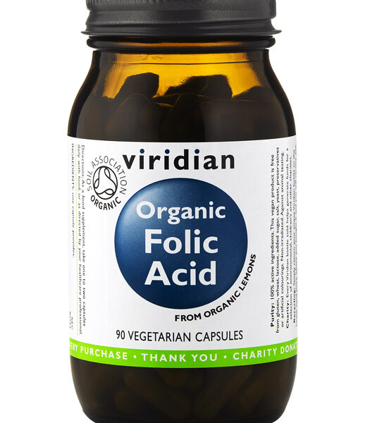 Органична фолиева киселина 400 мкгр – 90 капсули от Vita Yana