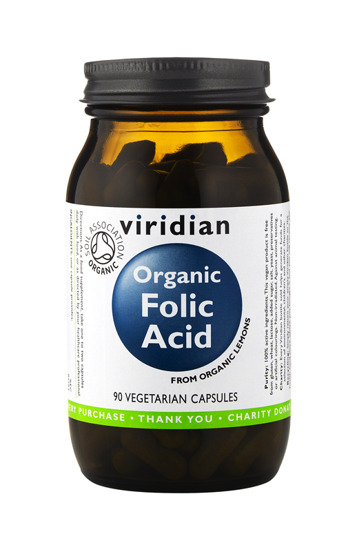 Органична фолиева киселина 400 мкгр – 90 капсули от Vita Yana