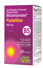 Pantethine BioCoenzymated™ Пантетин/ Витамин В5 450 mg 60 софтгел капсули от Vita Yana