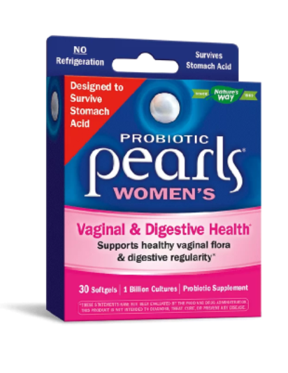 Pearls® Probiotic Women`s Пърлс Пробиотик за жени 1 млрд. активни пробиотиици х 30 софтгел капсули от Vita Yana