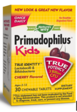 Primadophilus Kids Примадофилус Кидс 3 млрд. активни пробиотици х 30 дъвчащи таблетки от Vita Yana