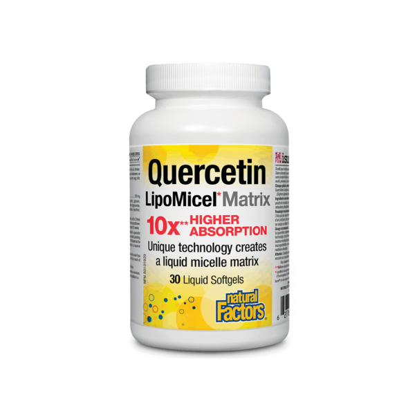 Quercetin LipoMicel Matrix 10 X Higher Absorption Кверцетин с висока абсорбция 250 mg
