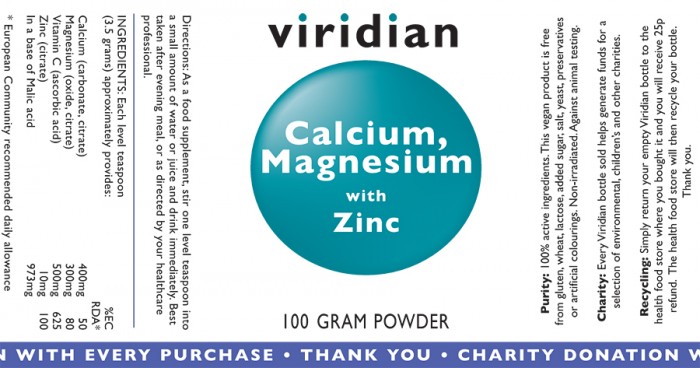 Магнезий и Цинк – 100 г от Vita Yana