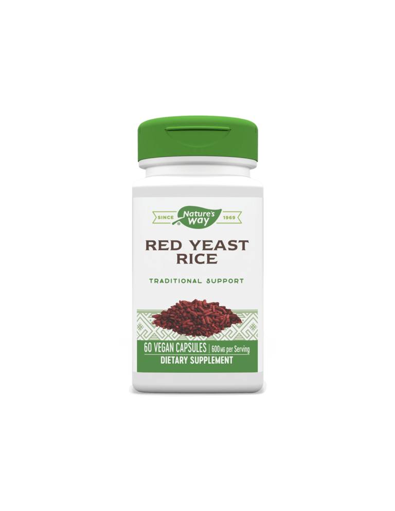 Red Yeast Rice Червен ориз (дрожди) 60 капсули от Vita Yana