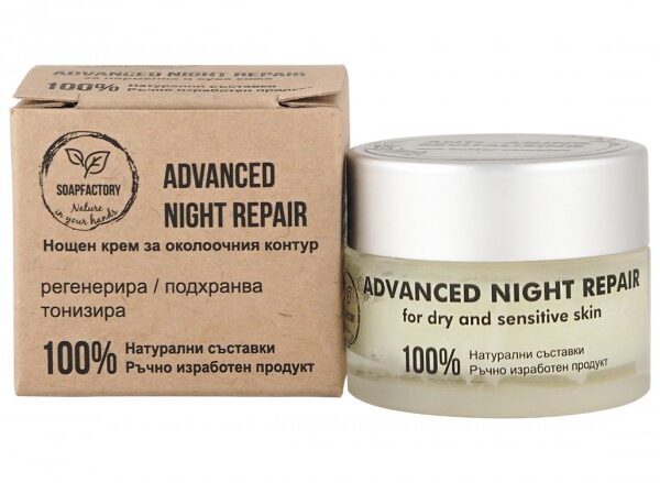 Регенериращ нощен крем за околоочния контур - 15 мл от Vita Yana