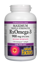 RxOmega-3 Maximum Triple Strength 1425 mg (900 mg EPA/DHA)х 150 софтгел капсули от Vita Yana