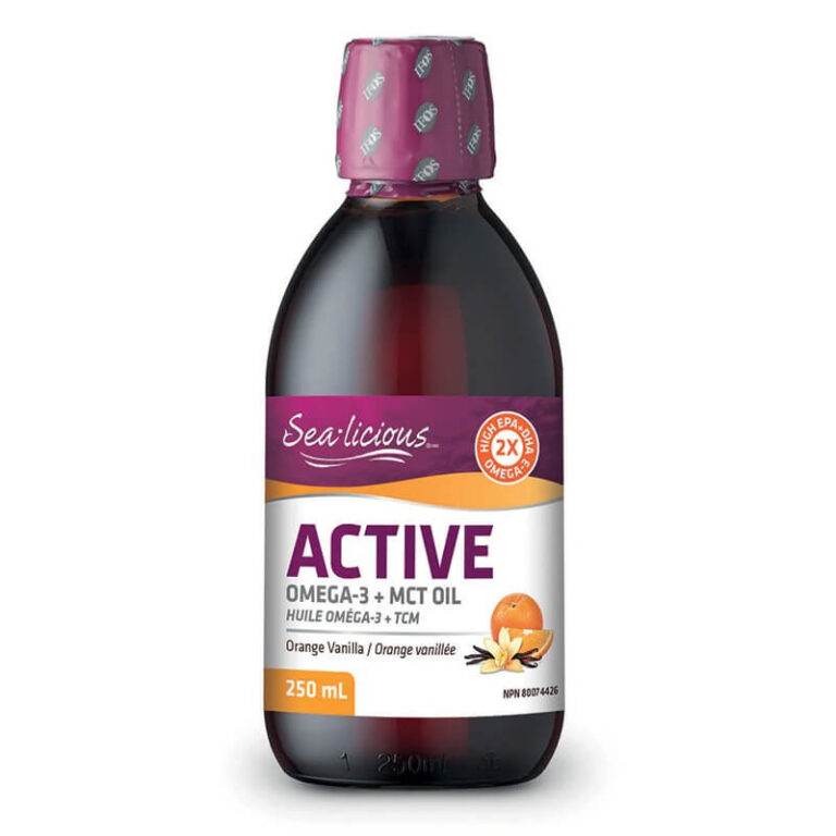 Sea-Licious® Active Omega-3 with Vitamin D3 and MCT Oil Омега-3 + витамин D3 и МСТ от Vita Yana