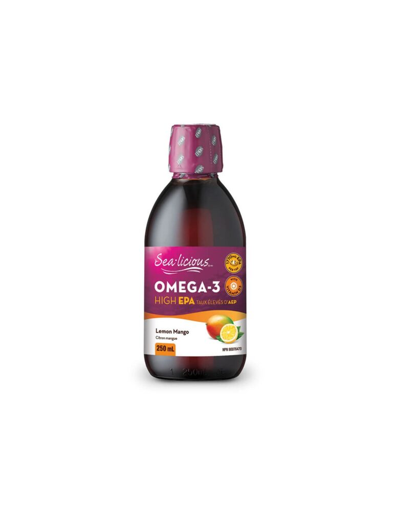 Sea-Licious® Omega-3 High EPA + Vitamin D3 Омега-3 (високо съдържание на EPA) + витамин D3 250 ml от Vita Yana