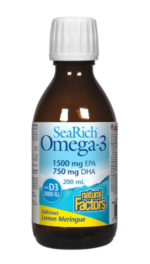 SeaRich™ Omega-3 + Витaмин D3 х 200 ml от Vita Yana