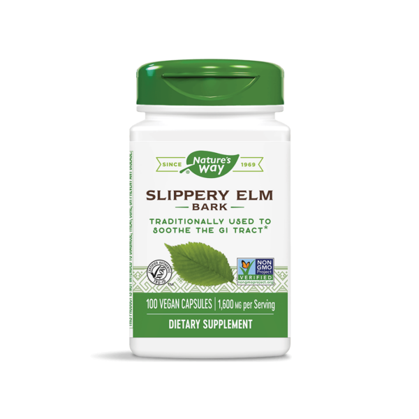 Slippery Elm Bark/ Червен бряст (кора) 400 mg х 100 капсули от Vita Yana