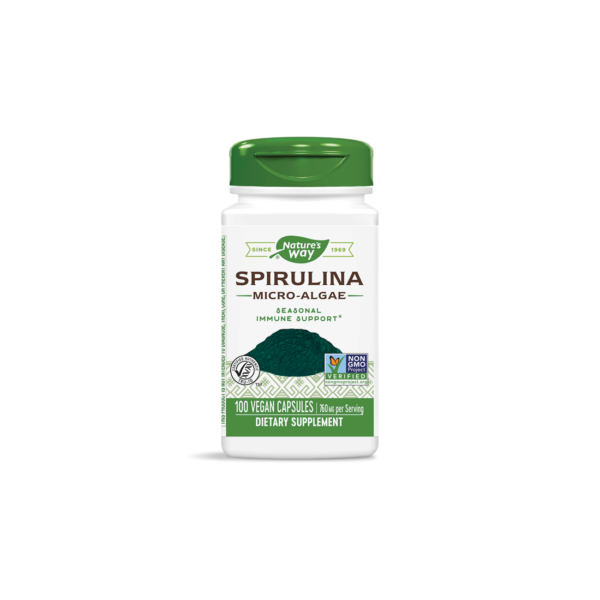 Spirulina Micro-Algae/ Спирулина (микро-водорасли) 380 mg х 100 капсули от Vita Yana