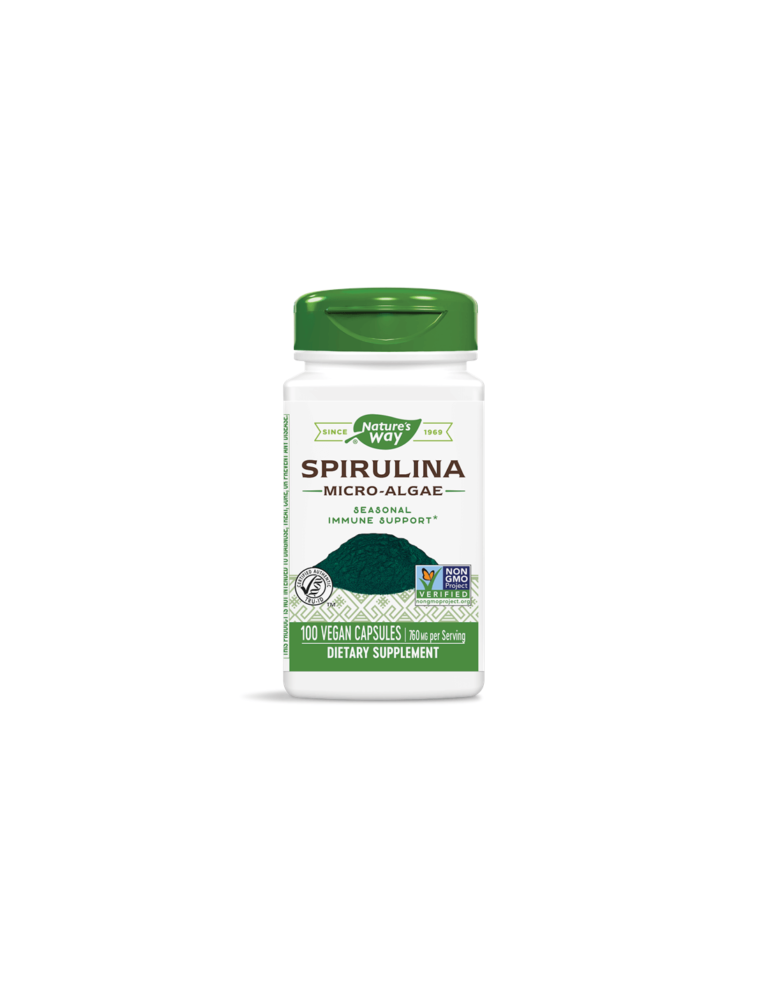 Spirulina Micro-Algae/ Спирулина (микро-водорасли) 380 mg х 100 капсули от Vita Yana