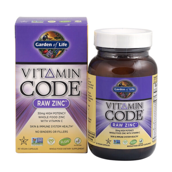 Суров цинк (Raw Zinc) от Vitamin Code® от Vita Yana
