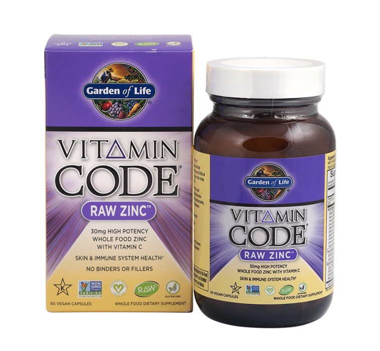 Суров цинк (Raw Zinc) от Vitamin Code® от Vita Yana