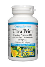 Ultra Prim® Evening Primrose Oil 50 mg GLA/ Вечерна иглика масло 500 mg х 90 софтгел капсули от Vita Yana