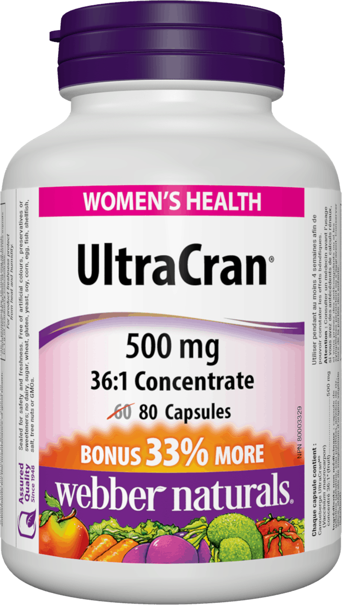 UltraCran®Червена боровинка 500 mg 36:1 концентрат 80 капсули от Vita Yana