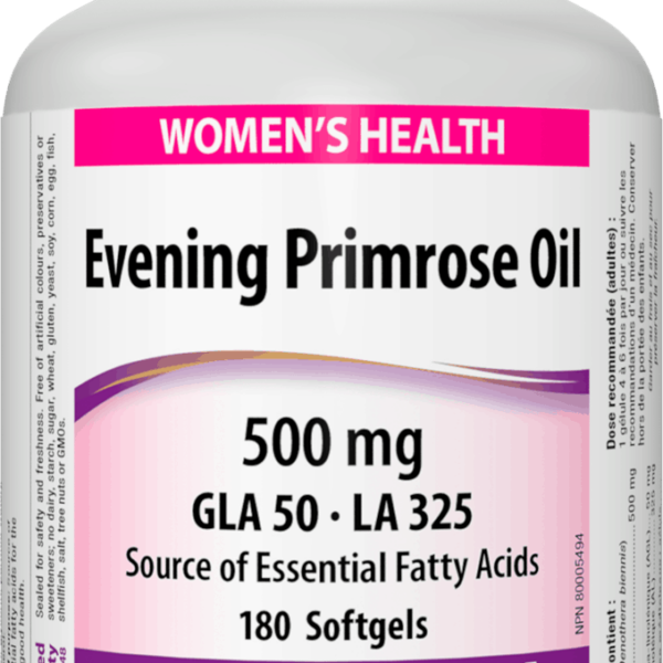 Вечерна иглика масло 500 mg 180 софтгел капсули от Vita Yana