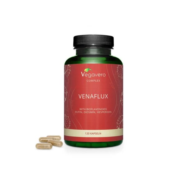 Venaflux Complex Билкова формула срещу разширени вени и хемороиди 120 капсули от Vita Yana