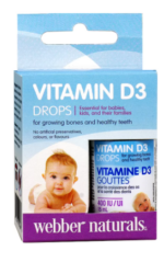 Vitamin D3 Drops/ Витамин D3 400 IU x 15 ml/ 500 дози от Vita Yana
