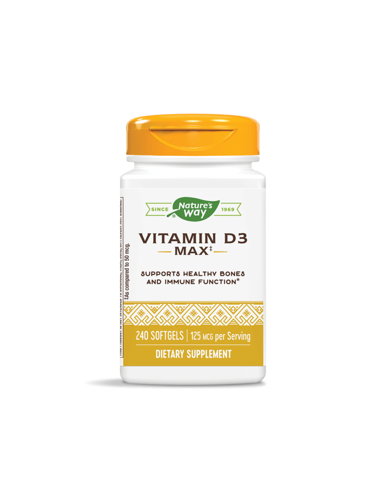 Vitamin D3 Max/ Витамин D3 5000 IU х 240 софтгел капсули от Vita Yana
