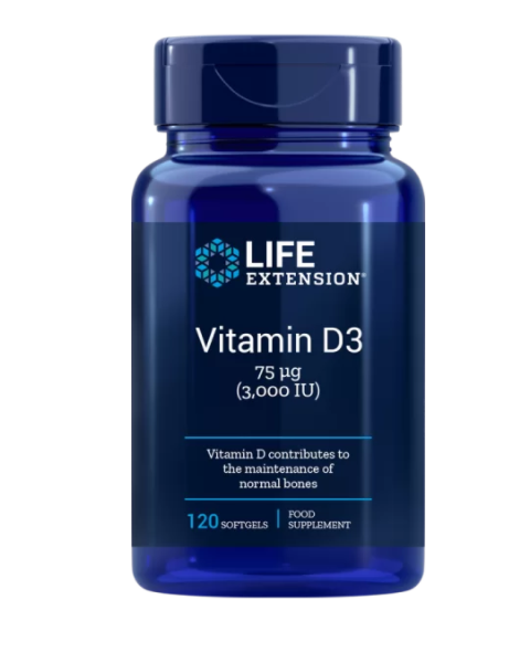 Vitamin D3 / Витамин D3 3000 IU