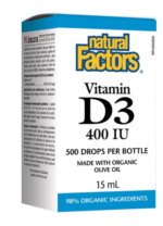 Vitamin D3/ Витамин D3 400 IU x 15 ml/ 500 дози от Vita Yana