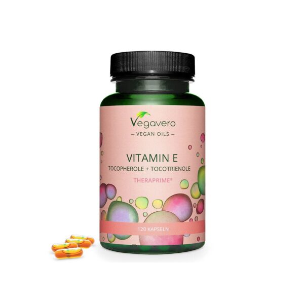 Витамин Е (миксирани токофероли + токотриеноли) Антиоксидант 120 капсули от Vita Yana