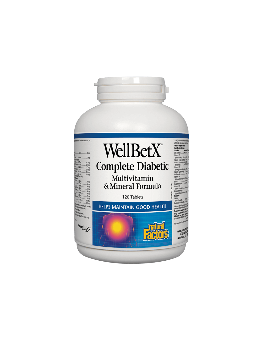 WellBetX® Complete Diabetic/ Мултивитамини за диабетици x 120 таблетки | Vita Yana WellBetX® Complete Diabetic/ Мултивитамини за диабетици x 120 таблетки от Vita Yana