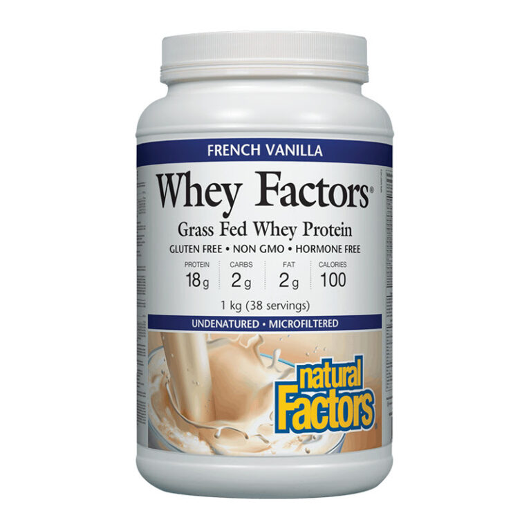 Whey Factors® Grass Fed Whey Protein с вкус на ванилия 1 kg пудра от Vita Yana