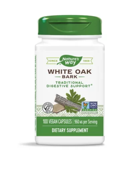White Oak Bark/ Бял дъб (кора) 480 mg х 100 капсули от Vita Yana