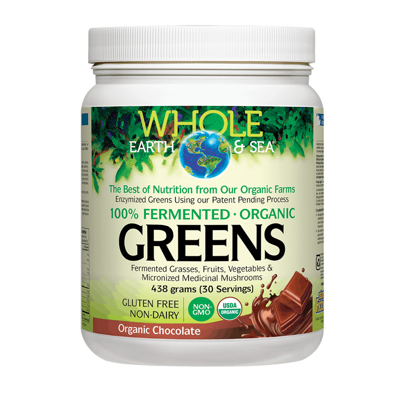 Whole Earth & Sea 100% Fermented Organic Greens 438 g пудра с вкус на шоколад | Vita Yana Whole Earth & Sea 100% Fermented Organic Greens 438 g пудра с вкус на шоколад от Vita Yana