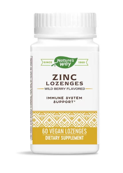 Zinc Lozenges/ Цинк с Ехинацея и Витамин С х 60 таблетки за смучене от Vita Yana