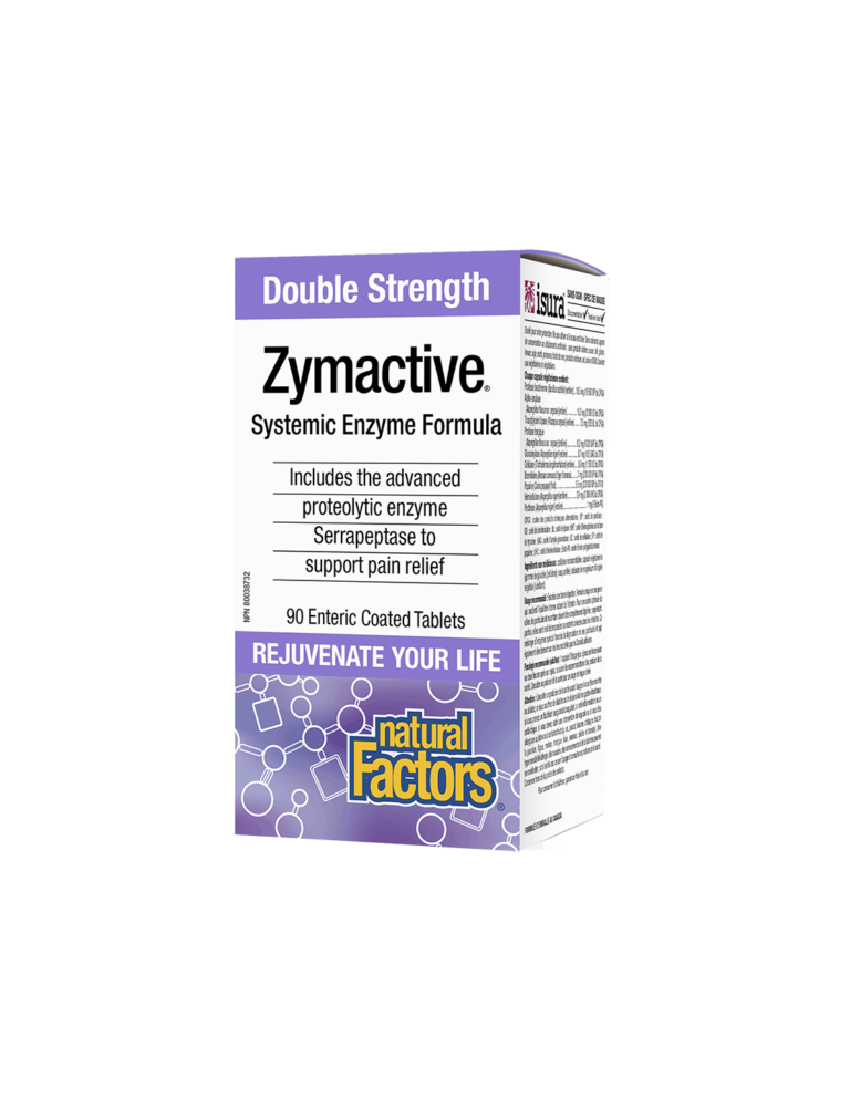 Zymactive® Double Strength Systemic Enzyme Formula / Протеолитични ензими