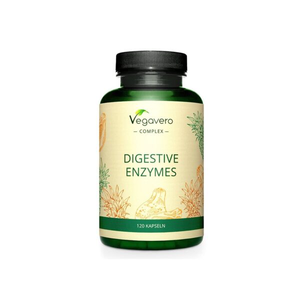 Храносмилателни ензими комплекс, 120 капсули