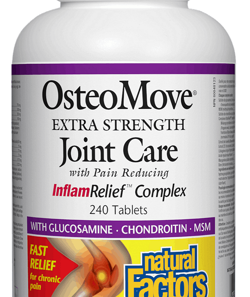 OsteoMove® Joint Care/ ОстеоМуув® Грижа за ставите x 240 таблетки Natural Factors