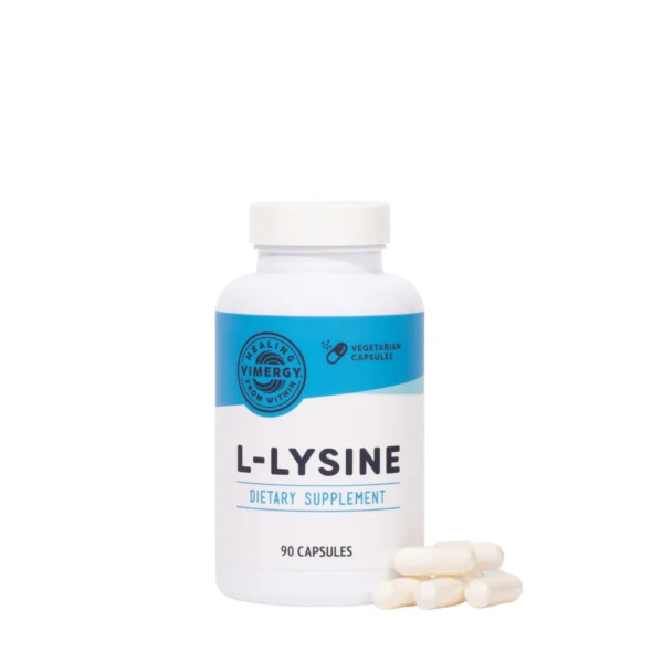 L-Лизин, 90 капсули, Vimergy®