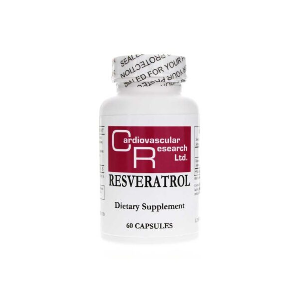 Ресвератрол Сърдечно и съдово здраве, кръвообращение 250 mg, 60 капсули