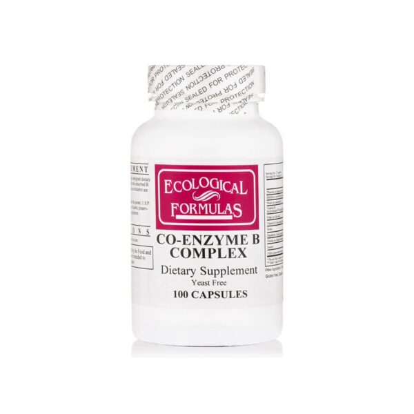 Коензимиран В-Комплекс - клетъчна енергия и метаболизъм Супер биоактивни витамини от група В 100 капсули