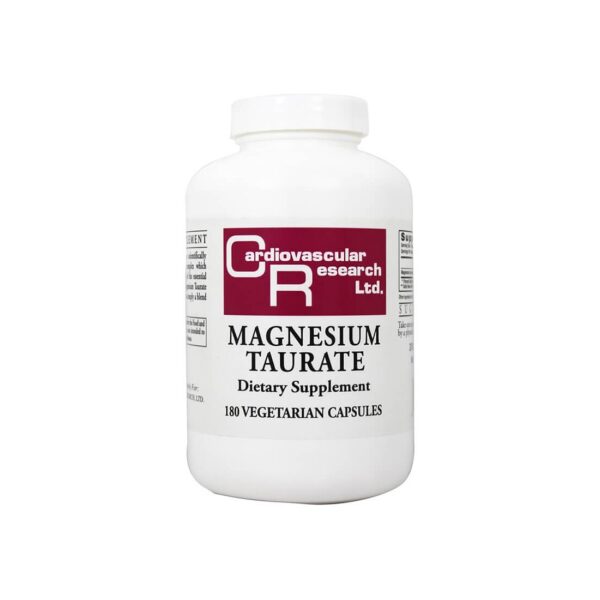 Магнезий (Таурат) Нервна система, сърдечносъдова функция, мускулно здраве 180 капсули