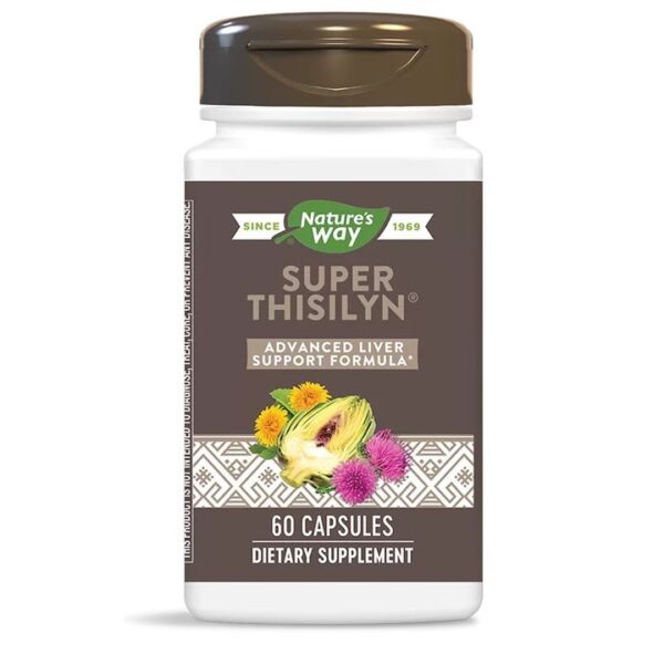 Черен дроб и детоксикация - Супер Тисилин - Super Thisilyn, 60 капсули