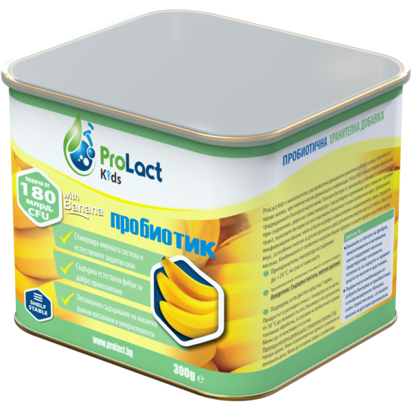 Prolact KIDS банан 300g